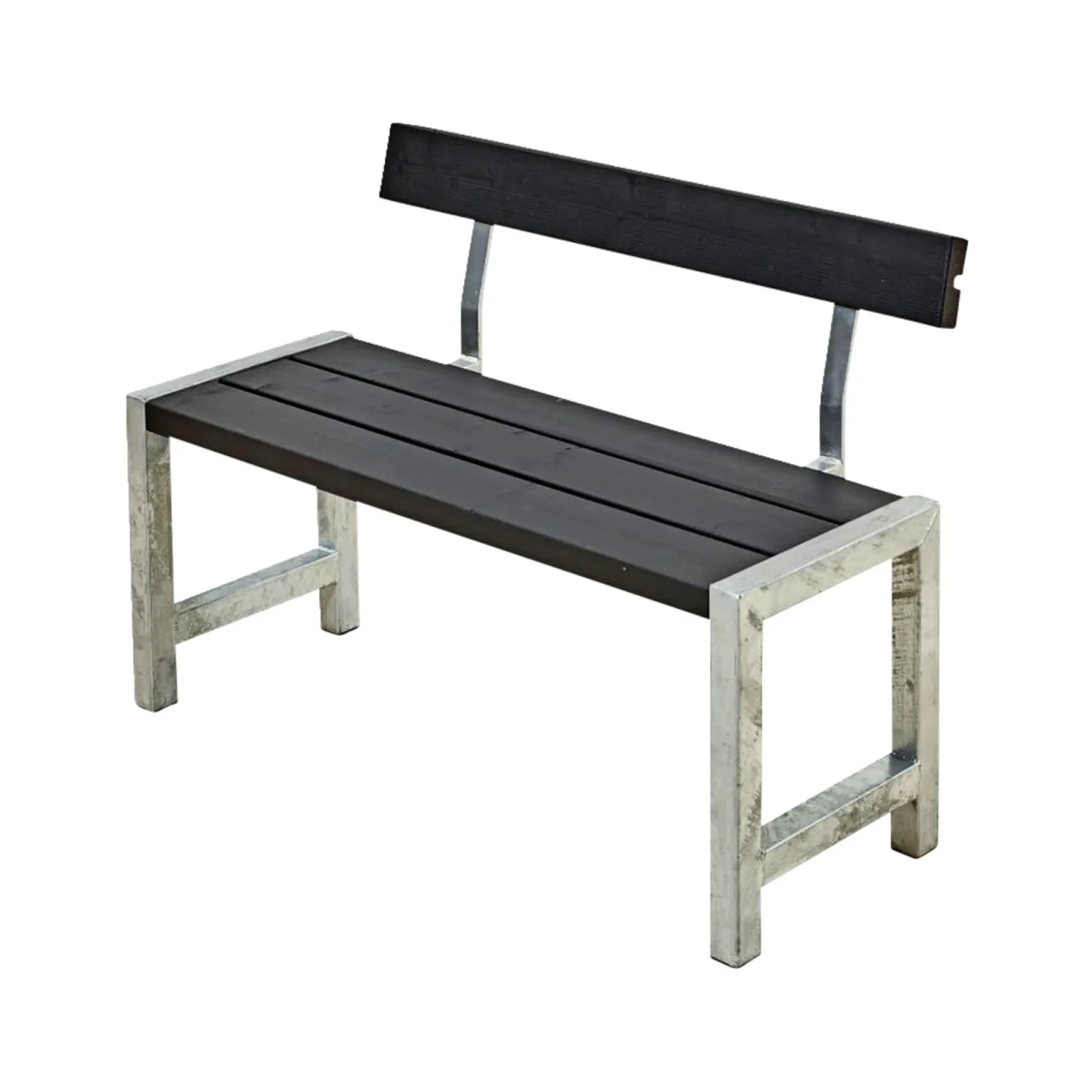 PLUS CAFE BÆNK SORT 127 CM