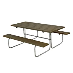 PLUS CLASSIC BORDBÆNKESÆT GRÅBRUN