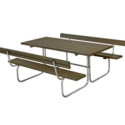 PLUS CLASSIC BORDBÆNKESÆT GRÅBRUN