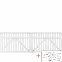 PLUS COUNTRY LÅGE FUNGICIDBEHANDLET OG GRUNDMALET 2 GANGE HVID 300 X 98 CM