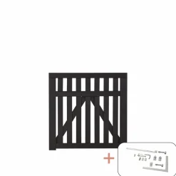 PLUS COUNTRY LÅGE FUNGICIDBEHANDLET OG GRUNDMALET SORT 100 X 98 CM