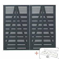 PLUS DOBBELTLÅGE FUNGICIDBEHANDLET OG GRUNDMALET UMBRAGRÅ 200 X 170 CM