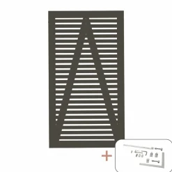 PLUS ENKELTLÅGE FUNGICIDBEHANDLET OG GRUNDMALET UMBRAGRÅ 100 X 180 CM