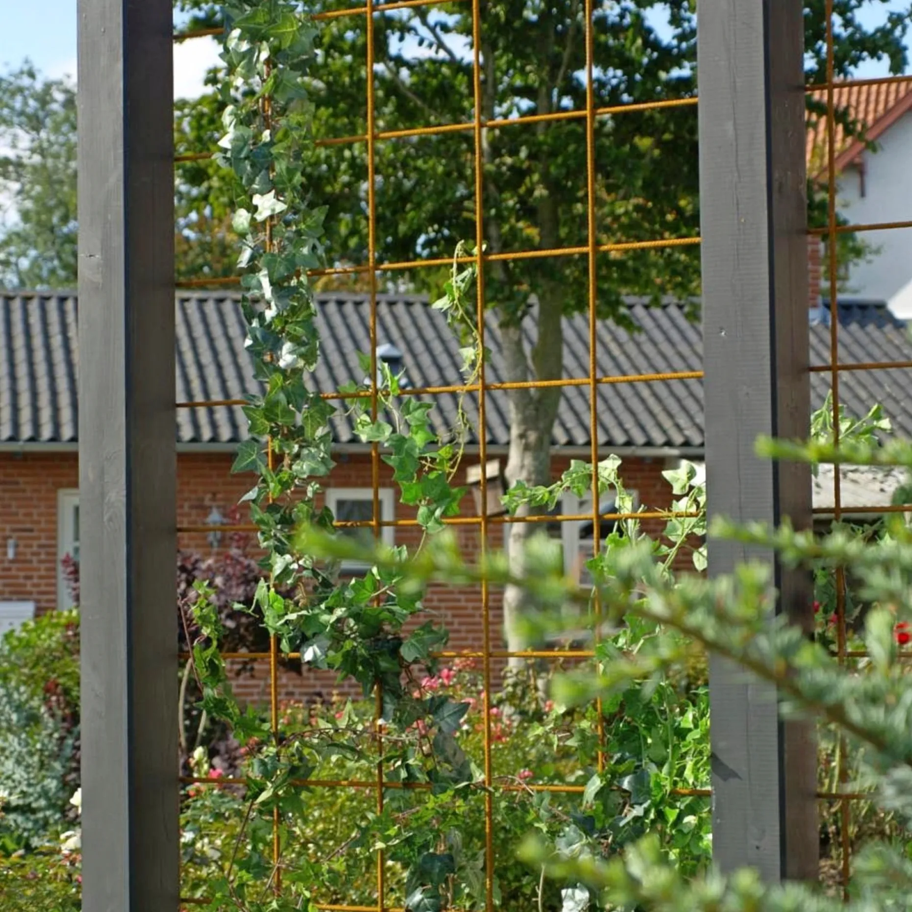 PLUS ESPALIER SORT STÅL SORT STÅL (RUSTER) 90 X 180 CM