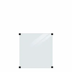 PLUS GLASHEGN HÆRDET KLART 90 X 91 X 0.60 CM