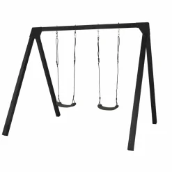 PLUS GYNGESTATIV SORT NÅLETRÆ