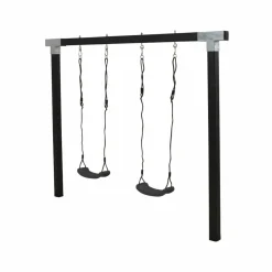 PLUS GYNGESTATIV SORT NÅLETRÆ