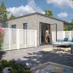 PLUS HEGN FUNGICIDBEHANDLET & GRUNDMALET 2 GANGE HVID 120 X 140 CM