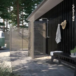 PLUS HEGN FUNGICIDBEHANDLET OG GRUNDMALET UMBRAGRÅ 83 X 180 CM