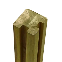 PLUS HJØRNESTOLPE TRYKIMPRÆGNERET NTR KLASSE A NATUR 9 X 9 X 268 CM