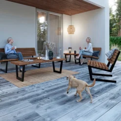 PLUS LOUNGESTOL GYLDENBRUN