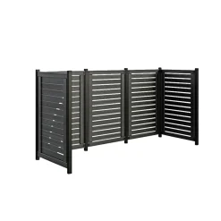 PLUS LUND 3 SPANDE RENOVATIONSSKJUL SORT NÅLETRÆ