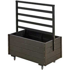 PLUS MED ESPALIER BLOMSTERRUMDELER SORT 105 X 48 X 88 CM