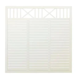 PLUS NOSTALGI HEGN FUNGICIDBEHANDLET & GRUNDMALET 2 GANGE HVID 180 X 180 CM