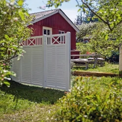 PLUS NOSTALGI HEGN FUNGICIDBEHANDLET & GRUNDMALET 2 GANGE HVID 90 X 180 CM