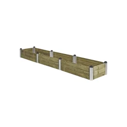 PLUS PIPE 19 HØJBED NATUR 36 X 80 X 400 CM