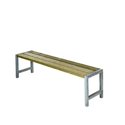 PLUS PLANKEBÆNK NATUR 176 CM