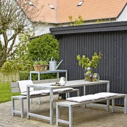 PLUS PLANKEBÆNK NATUR 176 CM