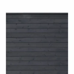 PLUS PROFILHEGN TRYKIMPRÆGNERET OG GRUNDMALET SORT 174 X 166 CM