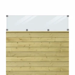 PLUS PROFILHEGN TRYKIMPRÆGNERET 174 X 163 CM