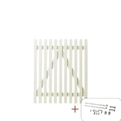 PLUS RETRO LÅGE FUNGICIDBEHANDLET OG GRUNDMALET 2 GANGE HVID 100 X 120 CM