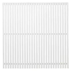 PLUS SENDAI TRÆHEGN FUNGICIDBEHANDLET & GRUNDMALET 2 GANGE HVID 180 X 180 CM