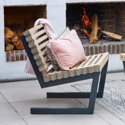 PLUS SIESTA LOUNGESTOL NATUR