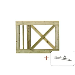 PLUS SLOT LÅGE TRYKIMPRÆGNERET NATUR 100 X 75 CM