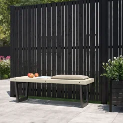 PLUS STOLPEHAT STÅL SORT 91 X 91 MM