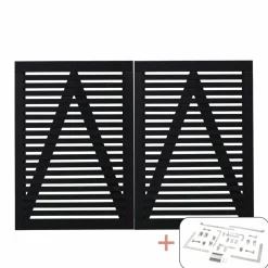 PLUS TOKYO LÅGE FUNGICIDBEHANDLET OG GRUNDMALET SORT 200 X 140 CM