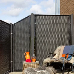 PLUS TREND SKRÅELEMENT KUNSTOFHEGN POLYRATTAN 55 X 170 CM