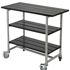 PLUS URBAN SERVERINGSVOGN SORT NÅLETRÆ / STÅL