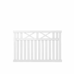 PLUS VINESSE TRÆHEGN FUNGICIDBEHANDLET & GRUNDMALET 2 GANGE HVID 150 X 96 CM