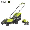 RYOBI RLM18X33B50 PLÆNEKLIPPER AKKU 18V MED BATTERI OG LADER
