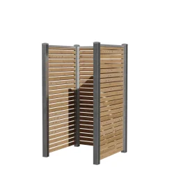 TREND 3-SIDER HØJ MODEL AFSKÆRMNING TIL UDEBRUSER