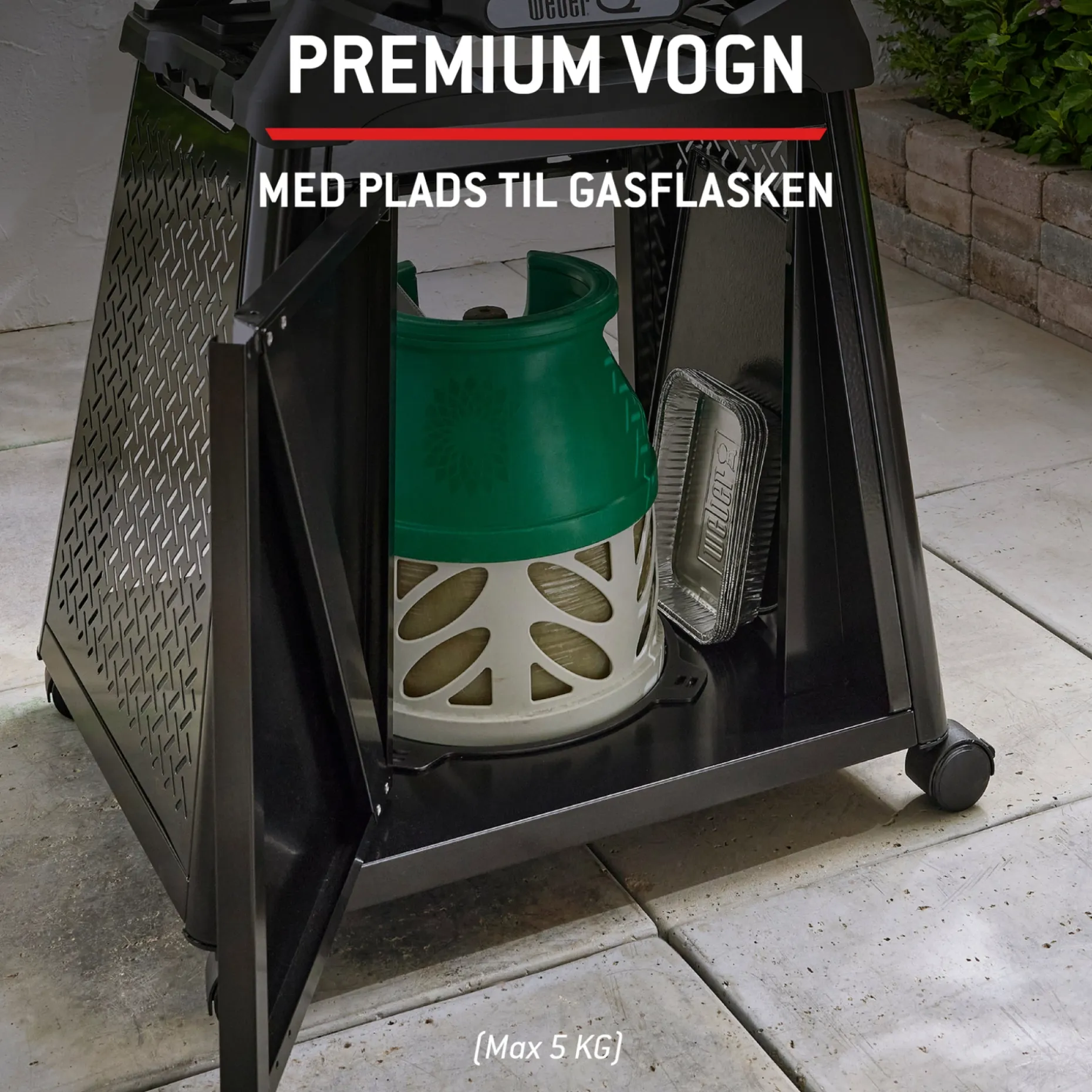 WEBER Q 2800N+ GASGRILL SORT