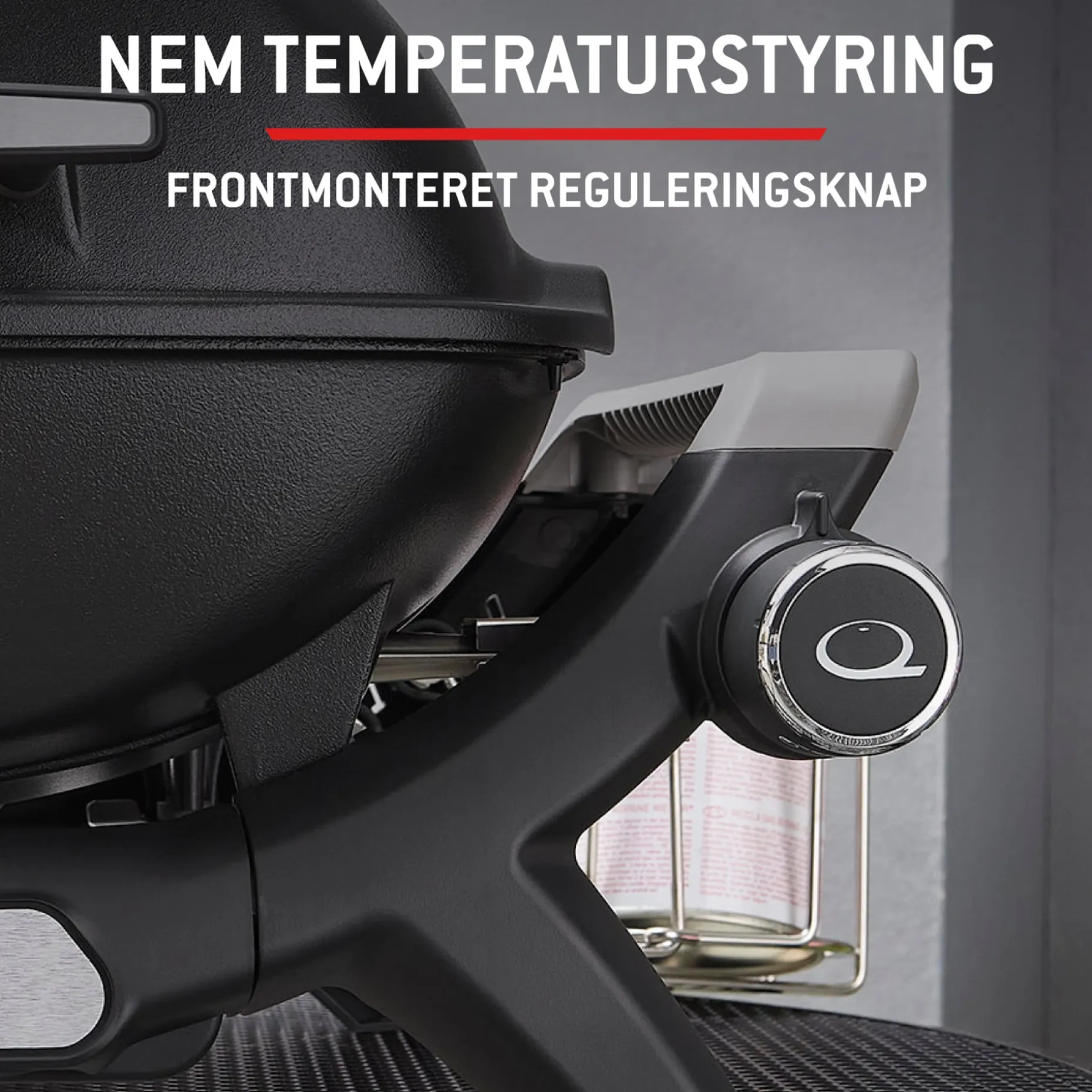 WEBER Q 1100N GASGRILL SORT