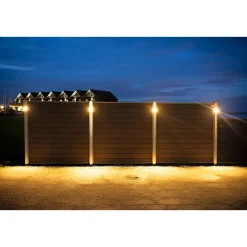 WIMEX STOLPE MED LYS TILBEHØR GALVANISERET 8 X 8 CM