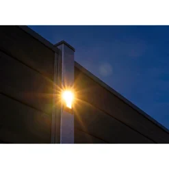 WIMEX STOLPE MED LYS TILBEHØR GALVANISERET 8 X 8 CM