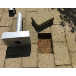 XL-BYG BIRK EKSTRA PARASOLFOD GRÅ