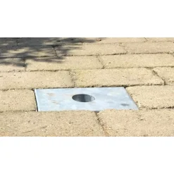 XL-BYG BIRK PARASOLFOD GRÅ